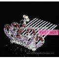 Vente chaude ladies christmas custom king crown